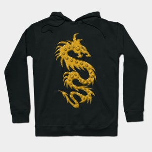 Golden Creature | Dragon | Cherie's Art Hoodie